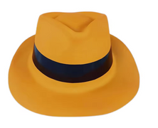 Kapelusz Gangstera pomarańczowy - 1 szt.