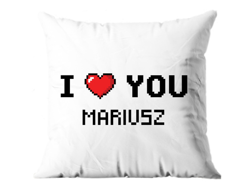 Poszewka personalizowana na Walentynki - 1 szt.