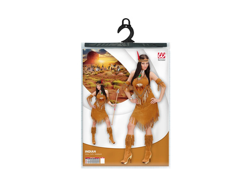 Strój Indianki suedelook