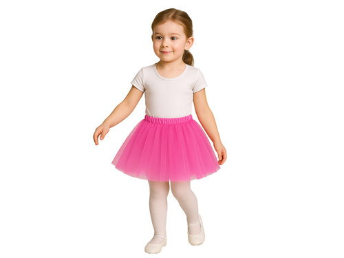 Spódniczka Tutu - różowa - 30 cm - 1 szt