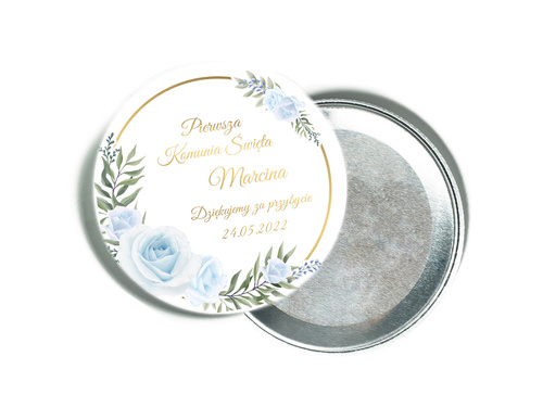 Personalizowane podziękowanie z magnesem na I Komunię Świętą - 12 szt.