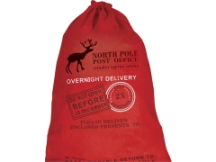 Worek Mikołaja na prezenty - 65 x 45 cm