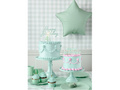 Topper na tort Happy Birthday zielony - 16,5 x 18 cm - 1 szt.