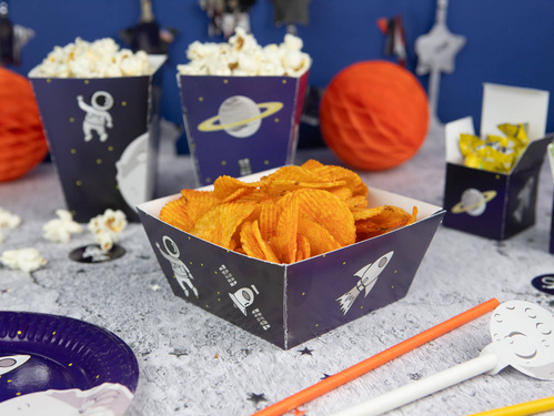 Pudełka na chipsy Kosmos - 4 szt.