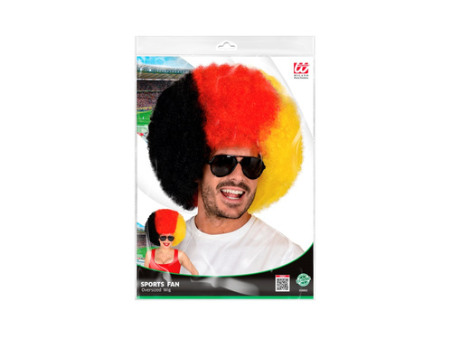 Peruka kręcona kibic - Niemcy