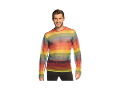 Koszulka siatkowa tęczowa