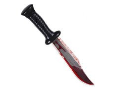 Zakrwawiony nóż - 33 cm - 1 szt.