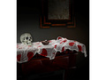 Zakrwawiony obrus z siateczki na Halloween - 80 x 180 cm - 1 szt.