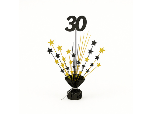 Dekoracja stołu na 30-stkę - 36 cm - 1 szt.