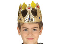 Korona króla materiałowa - 1 szt.