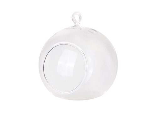 Kule szklane - świeczniki - 10 cm - 4 szt.