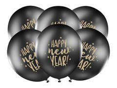 Balony Happy New Year - 30 cm - 50 szt.