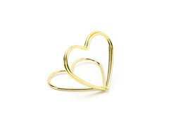 Stojaki na winietki Serca - 25 mm - 10 szt.