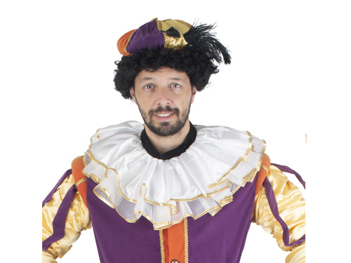 Biały żabot - 1 szt.