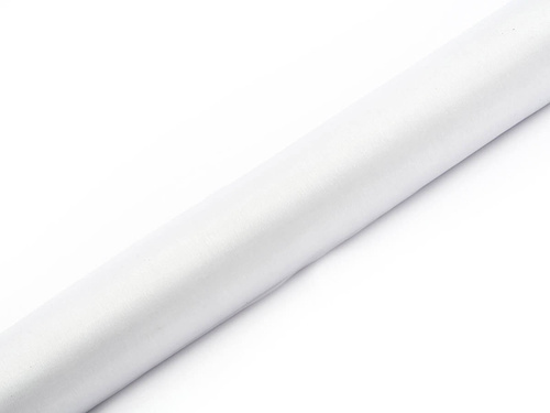Organza gładka biała - 36 cm x 9 metrów