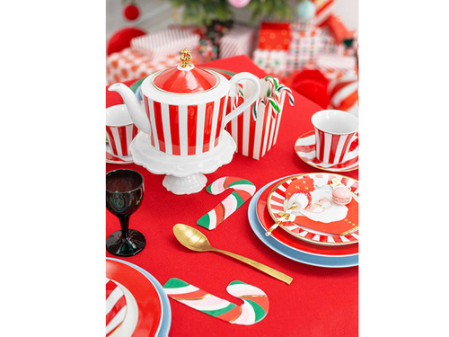 Serwetki bożonarodzeniowe Laska cukrowa - 20 szt.