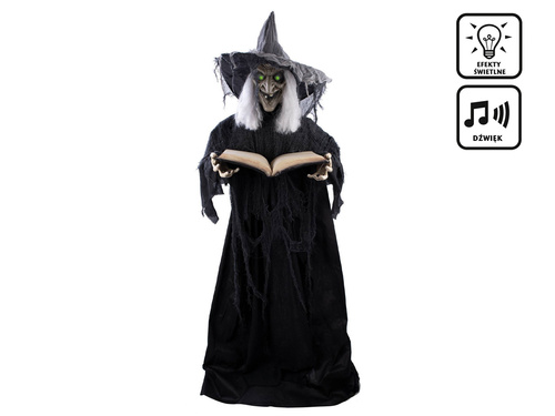 Dekoracja stojąca Straszna wiedźma - 190 cm - 1 szt.