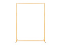 Prostokątny stelaż do balonów złoty - 160 x 210 cm - 1 szt.