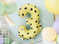 Balon foliowy cyfra 3 Gepard - 75 cm - 1 szt.