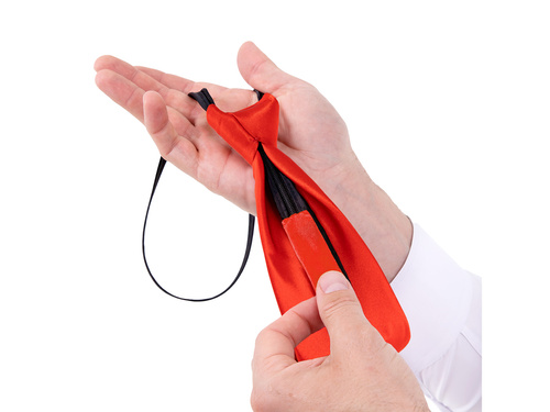 Czerwony krawat - 45 cm - 1 szt.