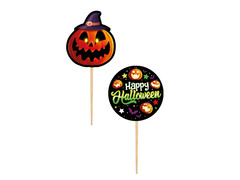 Pikery na babeczki na Halloween - 12 szt.