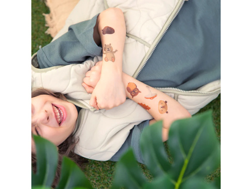 Tatuaże zmywalne Leśni przyjaciele - 20 szt.