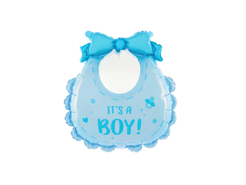 Balon foliowy Śliniaczek - It's a Boy - 1 szt.