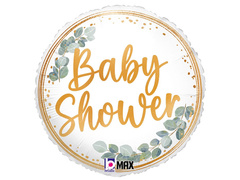 Balon foliowy na Baby shower - 35x35 cm - 1 szt.