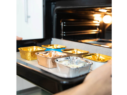 Foremki na mini placuszki złote - 10 szt.