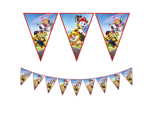 Baner flagi Psi Patrol - 230 cm - 1 szt.