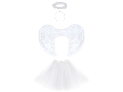 Zestaw anioła biały