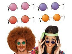 Okulary w stylu hippie  - 1 szt.