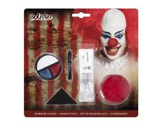 Zestaw Make Up Straszny Klaun - 1 op.