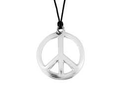 Naszyjnik Hipisa srebrny