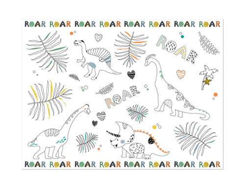 Kolorowanka Dinozaury - 6 szt.