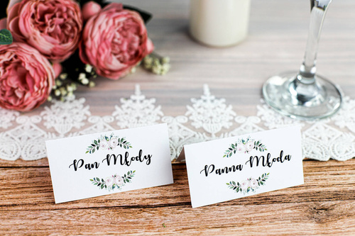 Winietki personalizowane składane - 15 szt.