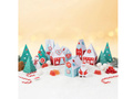 Kalendarz adwentowy Domki - 24 szt.