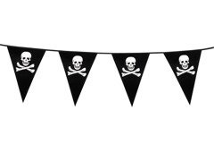 Baner flagi Flaga Piracka - 6 m - 1 szt.