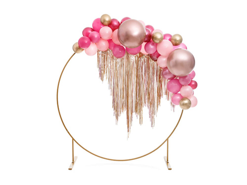 Balon olbrzym 60 cm średnicy - Glossy różowe złoto