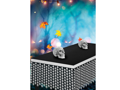 Skirting halloweenowy Czaszki - 70 x 400 cm - 1 szt.