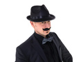 Kapelusz wieczorowy czarny - 1 szt.