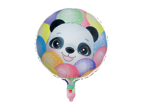 Balon foliowy Panda - 45 cm - 1 szt.