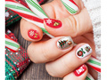 Świąteczne naklejki na paznokcie - 1 op.