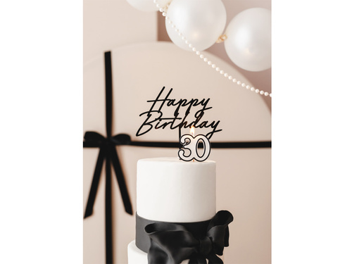 Świeczka na 30-tke - 5,5 cm - 1 szt.