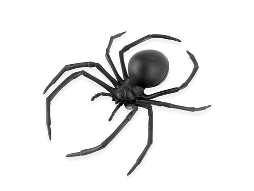 Dekoracja Czarna Wdowa na Halloween - 16 cm - 1 szt.