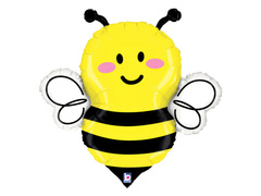 Balon foliowy Pszczółka - 62x59 cm - 1 szt.