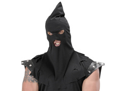 Czarny kaptur kata - 1 szt.