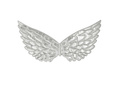 Skrzydła anioła srebrne - 23 x 45 cm - 1 szt.
