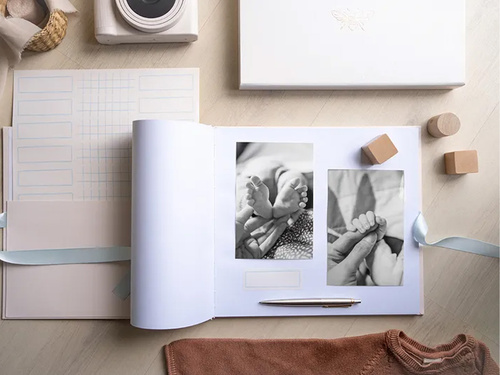 Album fotograficzny na zdjęcia My first memories Miś - 50 kartek