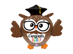 Balon foliowy Gratulację - 61x56x40 cm - 1 szt.